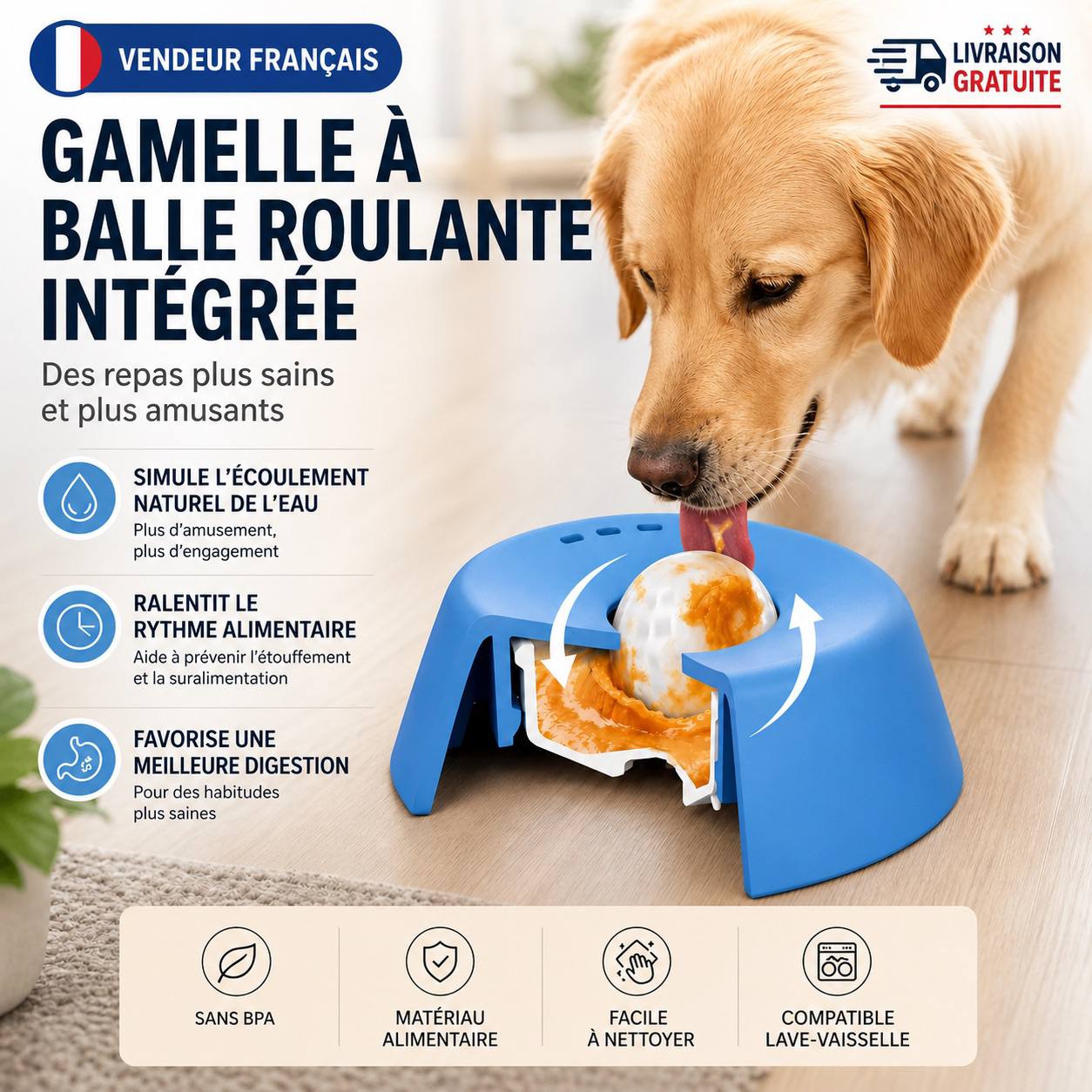 Gamelle Anti-Glouton