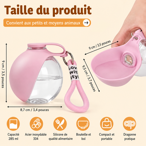 Gourde Nomade pour Chien