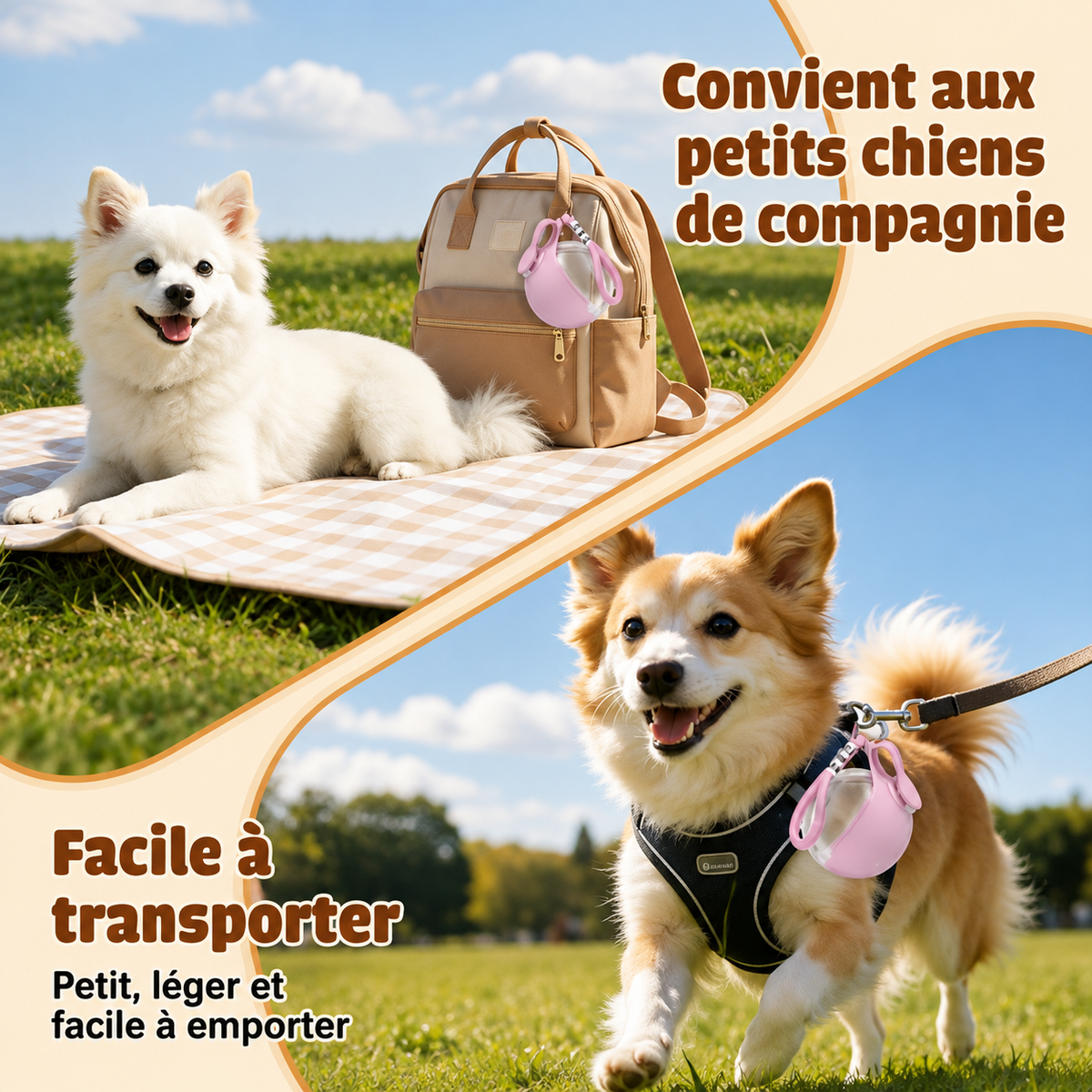 Gourde Nomade pour Chien
