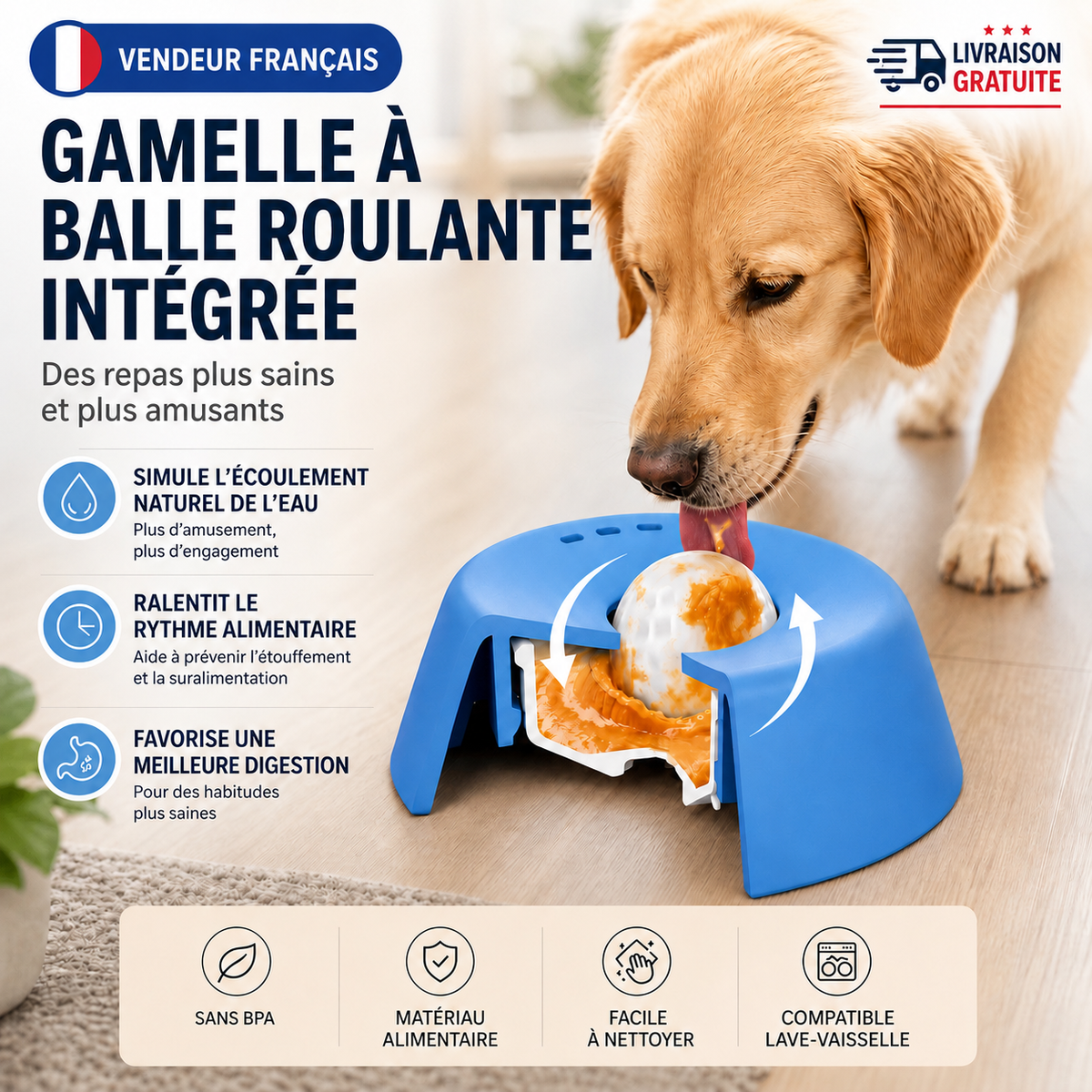 Gamelle Anti-Glouton